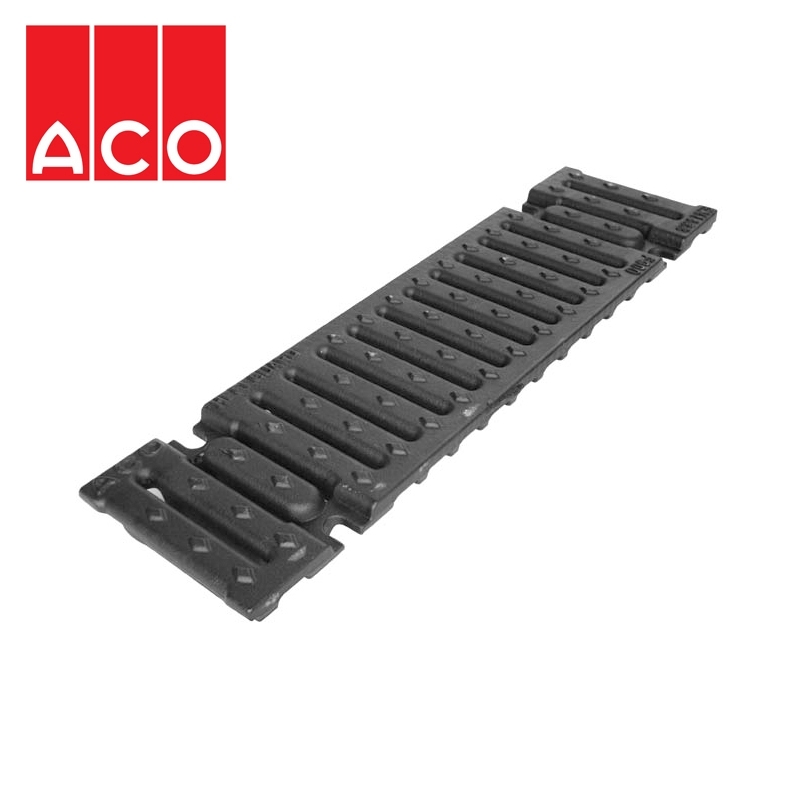 ACO S100 Heavy Duty Heelguard Iron Grating 500mm - F900 Loading