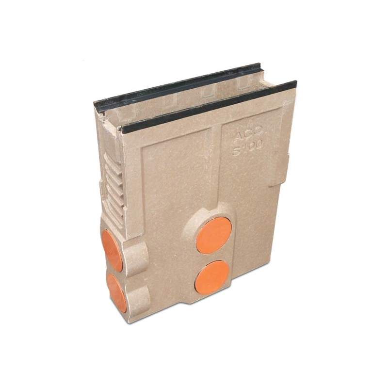 Aco S100 Heavy Duty Channel Sump Unit Concrete