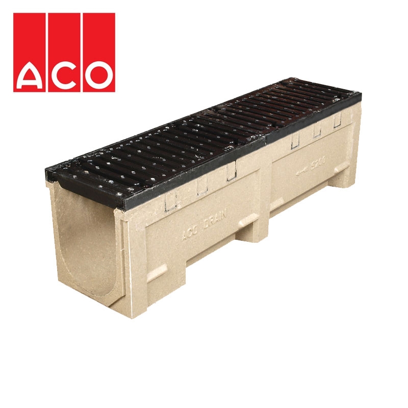 ACO S200 Heavy Duty Channel Drain 260mm x 309mm x 1000mm