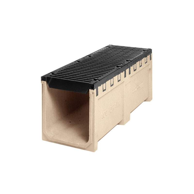 Aco S300 Heavy Duty Channel Drain 360Mm X 390Mm X 1000Mm Concrete