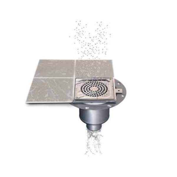 Aco Shower Gully System Grating Bezel Extension Stainless Steel