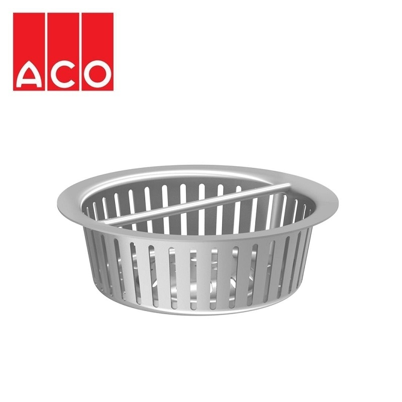 ACO Gully 218 Stainless Steel 304 Vertical Silt Basket 1.4l