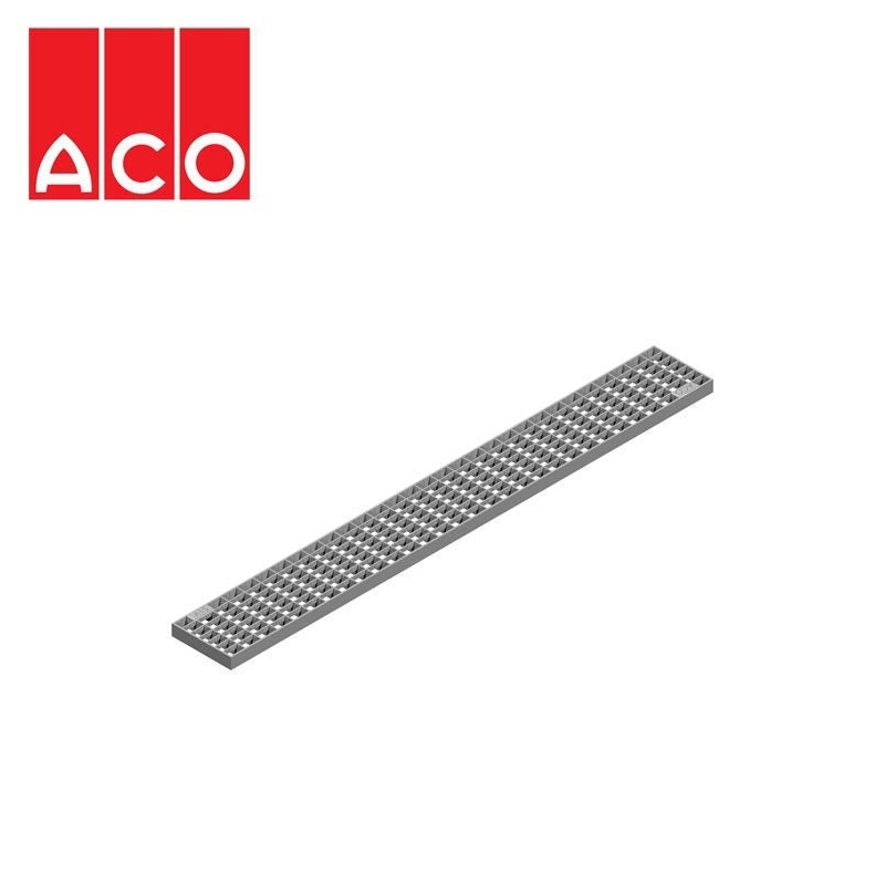  Channel Drain Slip Resistant Grate 1000mm - ACO Modular 125