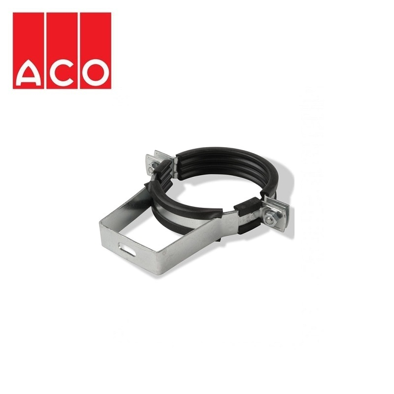 ACO Galvanised Steel Support Bracket with EPDM Infill Sirrup - 110mm