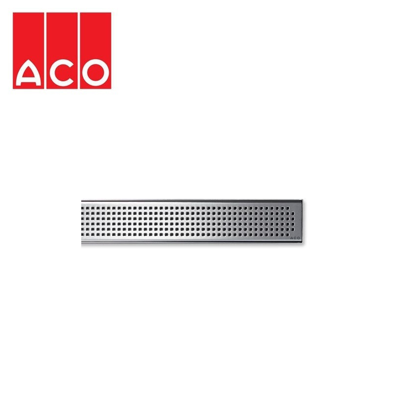 ACO Tiled Flooring Shower Drainage Channel Quatro Grating 900mm
