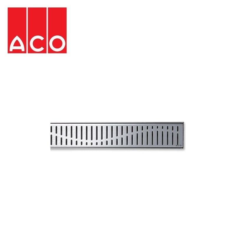 ACO Tiled Shower Channel Drainage Wave Grating 1000mm