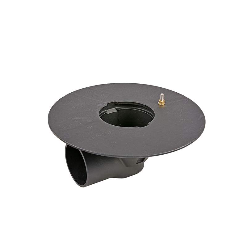 Aco Bronze Totalflow Gully Cast Iron Horizontal Outlet With Location Flange - 360Mm