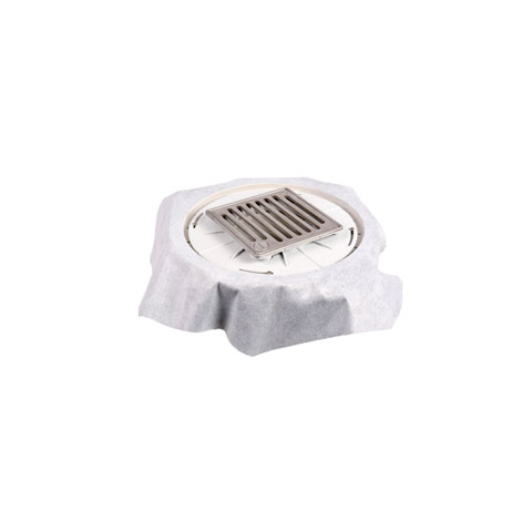 ACO TotalFlow Gully Plastic Top with Stainless Steel Rim with Membrane and Lockable Slot Grating - 307mm 