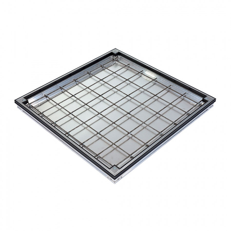 ACO Uniface Recessed 50mm Vinyl Shallow Access Cover 600mm x 450mm ...
