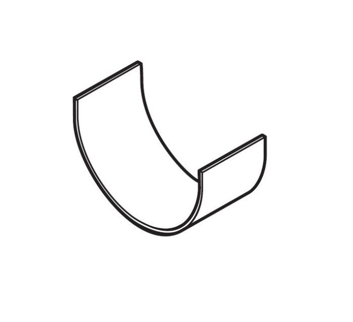 Aluminium Guttering Union Clip