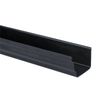 Brett Martin Plastic Guttering Ogee Prostyle 4m Length Anthracite Grey 106mm