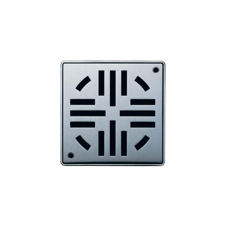 Aco Shower Gully Mondo Grate For Tiled Flooring 135Mm X 135Mm Stainless Steel