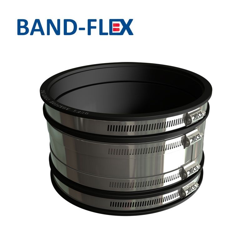 BandFlex Flexible Underground Drain Pipe EPDM Coupling 265mm290mm