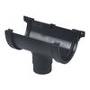 Cast Iron Style Gutter 115mm Deepstyle Running Outlet Anthracite Grey