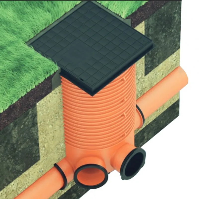 Square Inspection Chamber Riser Brett Martin Adoptable Inspection Chamber Riser 450mm - 300mm Invert ...