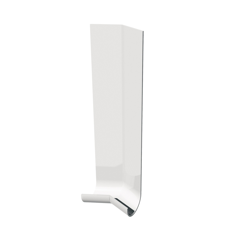 uPVC Fasica 18mm Bullnose Edge 135dg External Corner - White