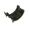 Cast Iron Style Half Round Guttering 112mm Union Bracket  - Black