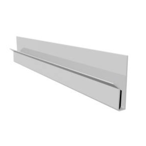 PVC Cladding Starter Trim 3m - White