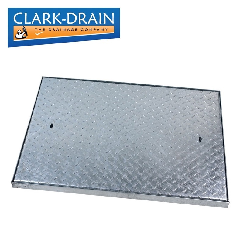 Double Sealed Manhole Cover and Frame 900L x 600W x 50H - 5 Tonne GPW