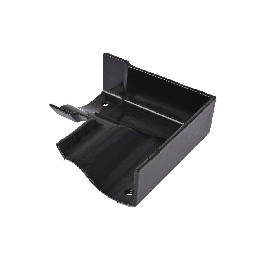 Pam Building Products Black Pam Building Classical Cast Iron Victorian Ogee 90Dg Internal Angle - 125Mm