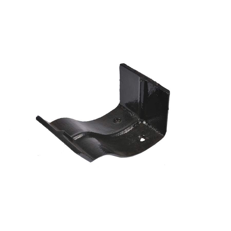 Pam Building Products Black Pam Building Classical Plus Cast Iron Victorian Ogee Union Clip - 115Mm