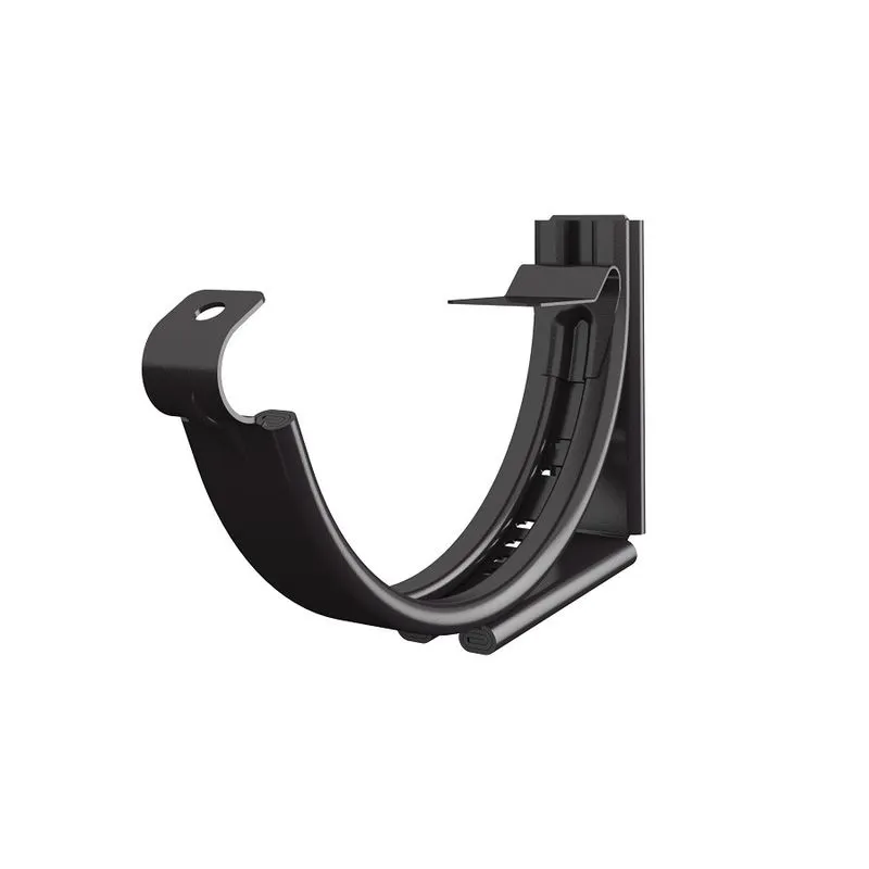 Round Adjustable Bracket Lindab 100mm Round Steel Adjustable Snap-On Bracket - Coffee Brown ...