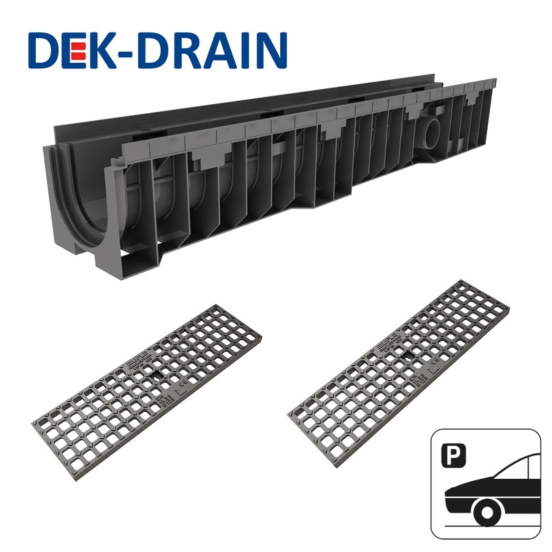 deks-vip-channel-drain-b125-ductile-mesh-kit