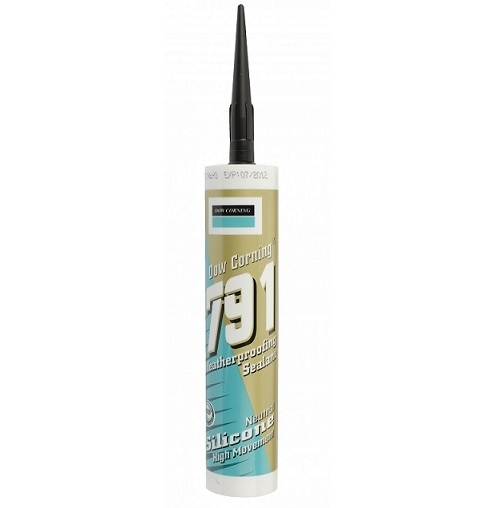 Dow Corning Silicone Sealant 310cc 791 - Anthracite Grey