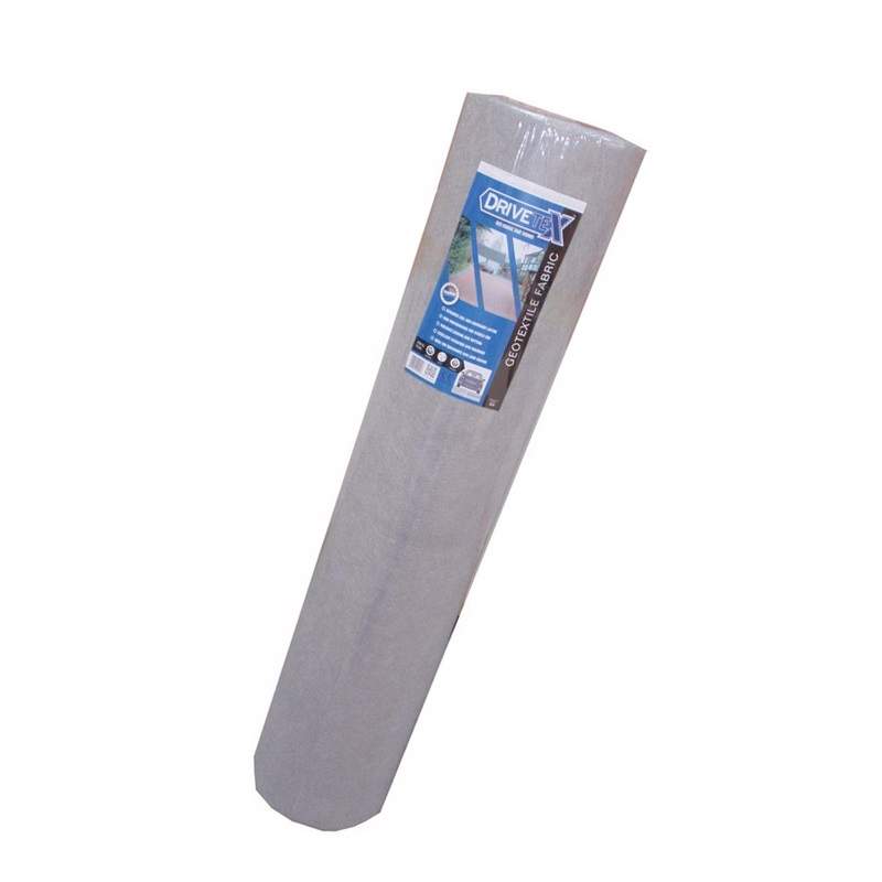 Drivetex Grey Non-Woven Geotextile Driveway Landscaping Fabric Folded - 4500Mm X 50M Polypropylene