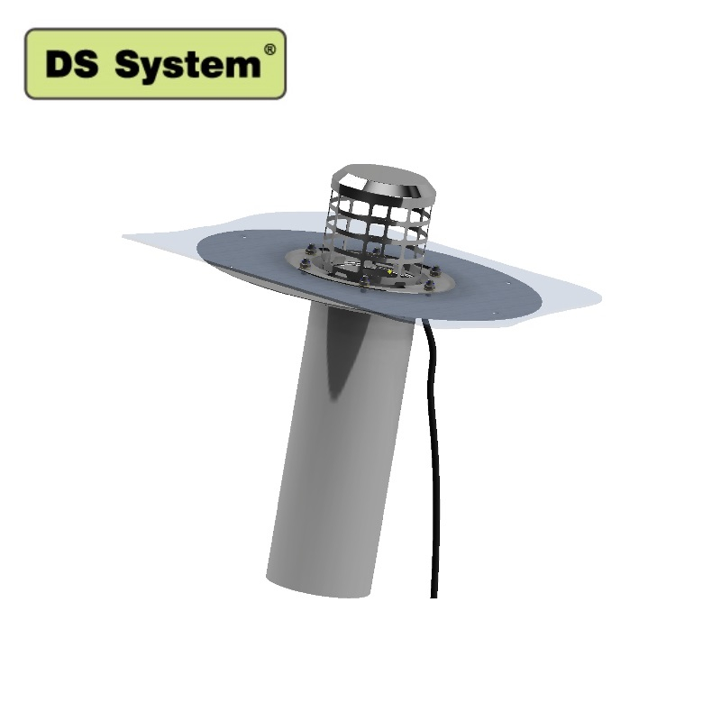ds-system-ss-heated-vertical-roof-drain-with-dome-strainer