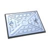 EJ Access Manhole Cover and Frame Pedestrian 2.5 Tonne - 600mm x 450mm 