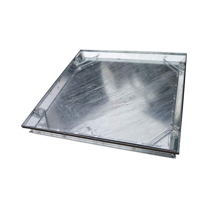 Ej Stainless Steel Edged Recessed Manhole Cover Double Sealed 600Mm X 450Mm