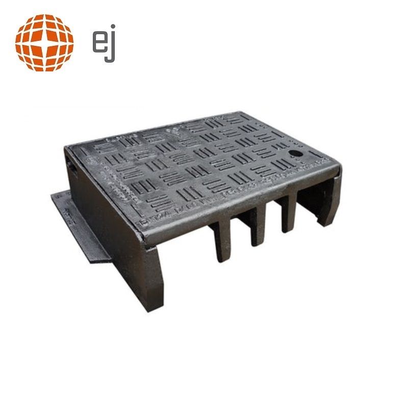 Hinged and Locking Kerb Gully Unit 495 x 355mm 45 Degree Splay Profile ...