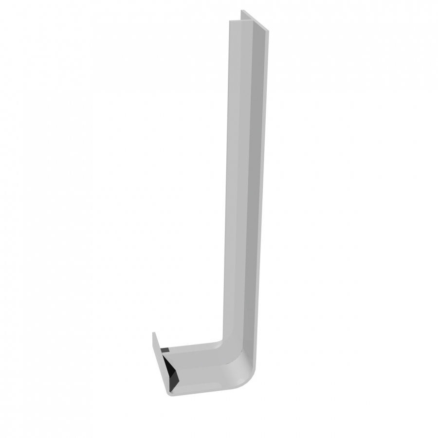 uPVC Fascia Board Joiner (Square Edge) 300mm - White
