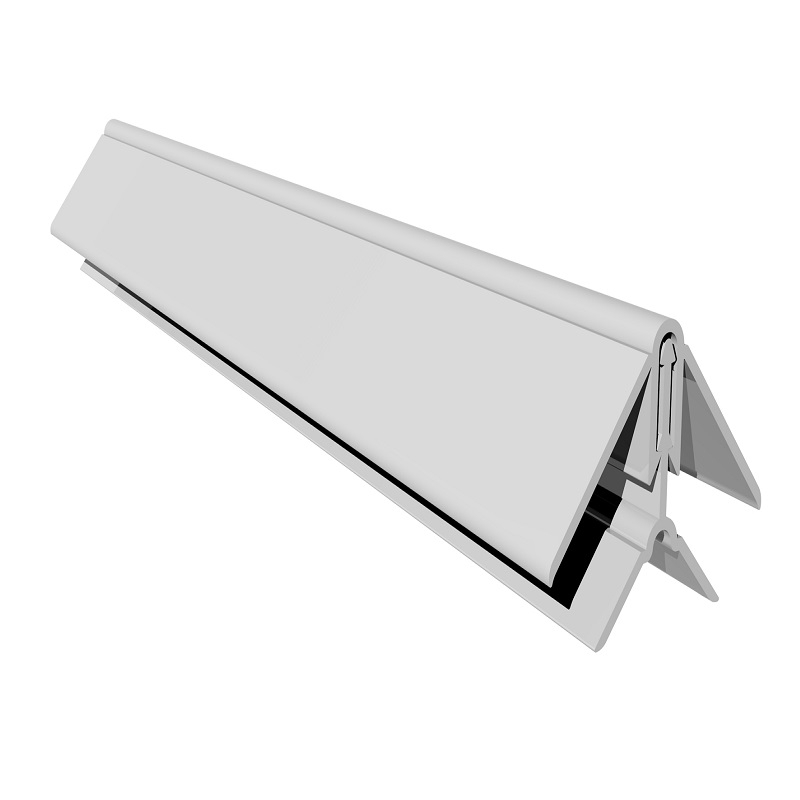 uPVC Cladding 2 Part Corner Trim 5m - White