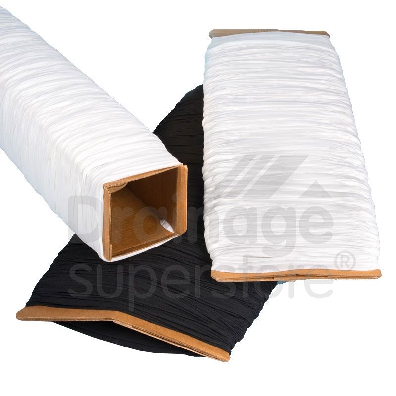 Pre Loaded Land Drain Pipe Filter Sock Geotextile 150mm 30m Drainage Superstore®