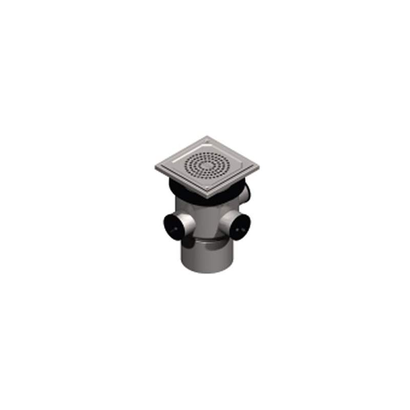 Aco Gully Eg150 Stainless Steel 304 Telescopic Vertical With 3 Inlets - Stalke