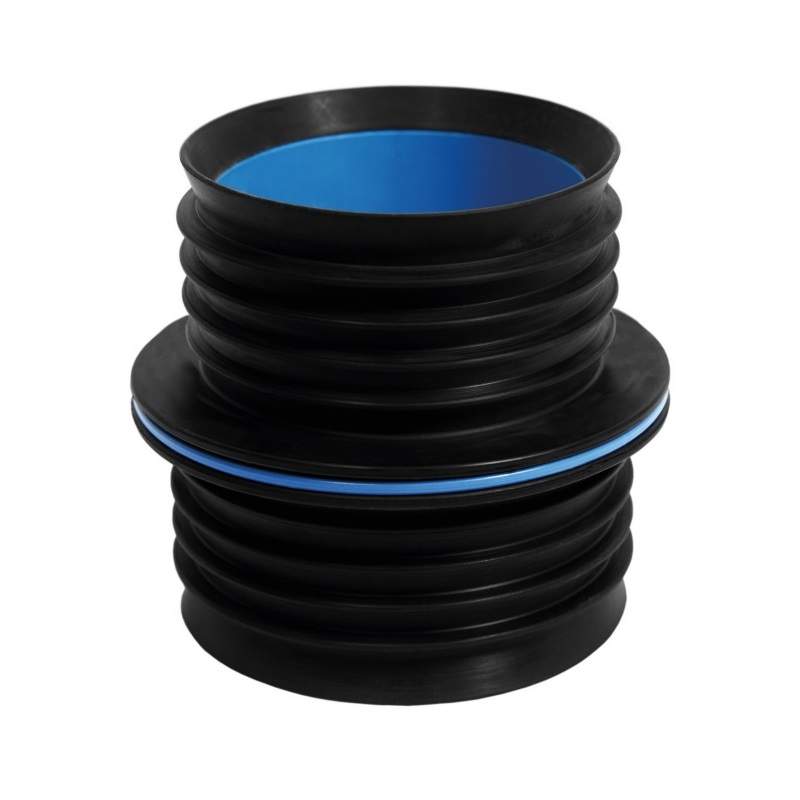 Fernco Icon 4 Inch Internal Push-Fit Coupling For 93-98Mm And 99-103Mm Epdm