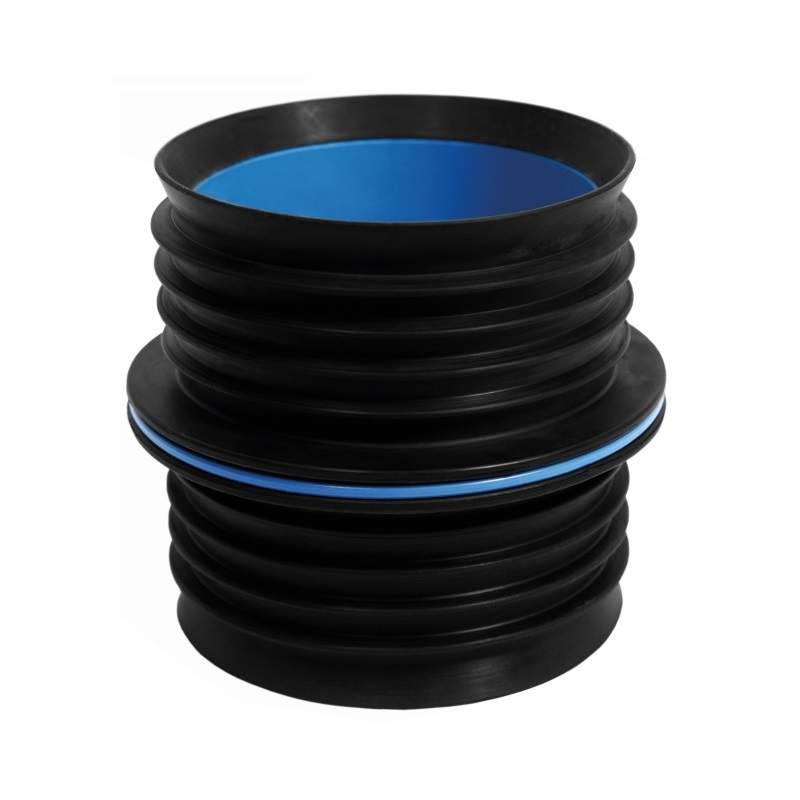 Fernco Icon 4 Inch Internal Push Fit Drain Pipe Coupling 93Mm-98Mm Epdm
