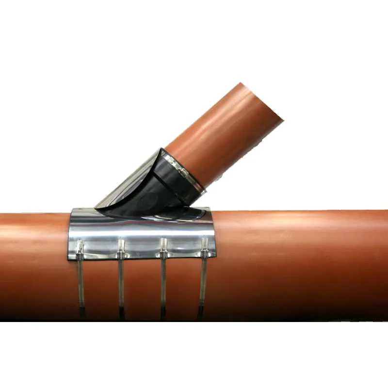 Saddle Connection Fernco PVC TA Saddle 90 Degree Branch Lateral Connection Coupling 110mm ...