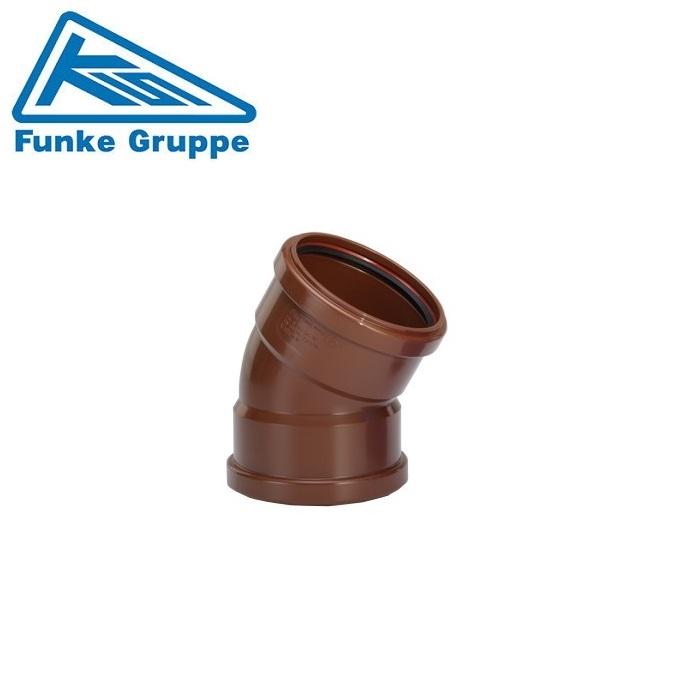 Funke HS Gravity Adoptable 30 Deg Double Socket Bend - 160mm