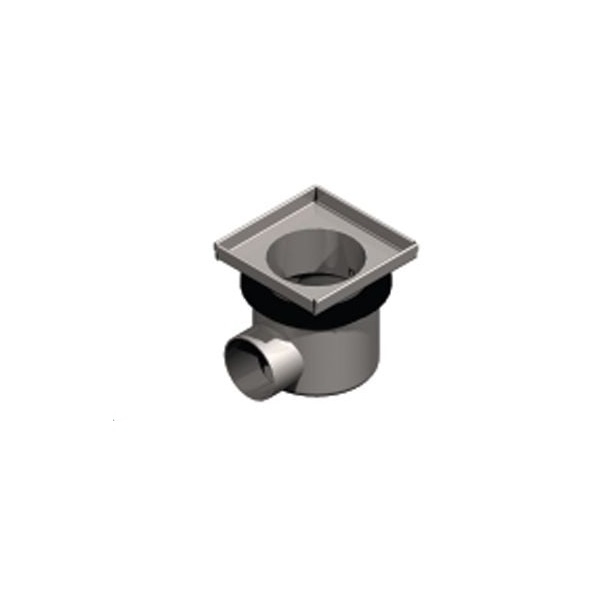 ACO Gully EG150 Stainless Steel 304 Telecopic Horizontal Outlet