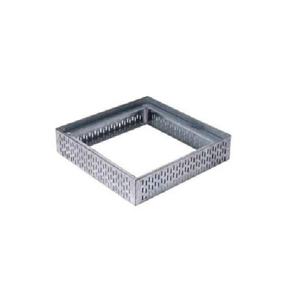 Aco Silver Freedeck Access Frame Adjustable Height 75Mm 105Mm Stainless Steel