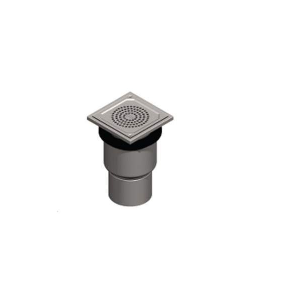 Aco Gully Eg150 Stainless Steel 316 Telescopic Vertical Outlet - Square