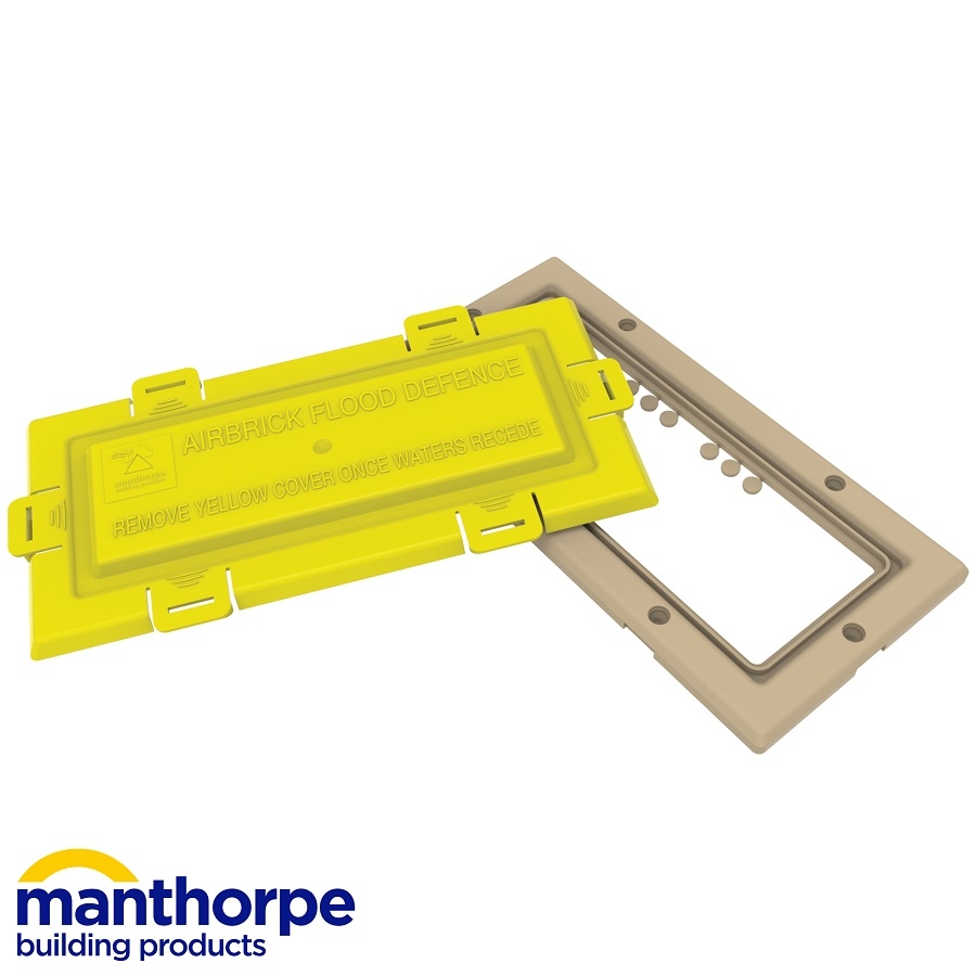 Manthorpe G980 Buff Airbrick Flood Defence - Box of 10