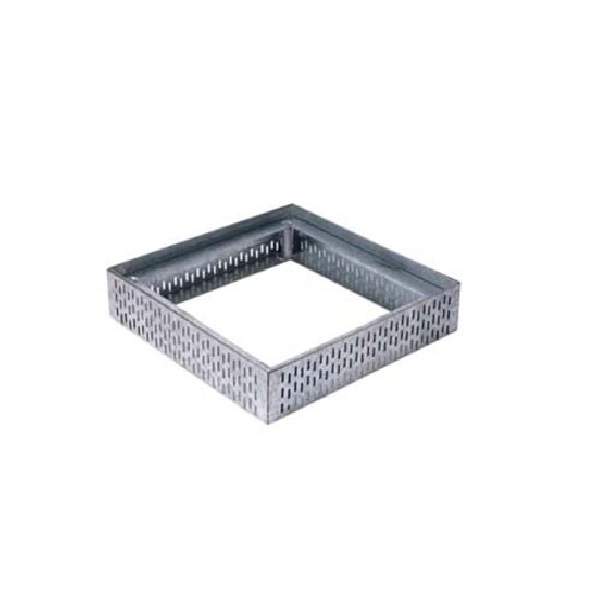 Aco Silver Freedeck Access Frame Fixed Height 50Mm Stainless Steel