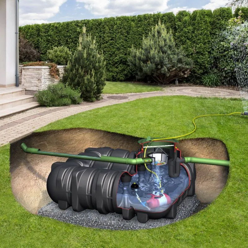 Graf Platin Dirty Water Storage Tank Shallow Dig 1500L