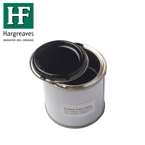 Cast Iron Guttering Black Gloss Touch Up Paint - 250ml