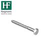 Cast Iron Downpipe M8 Zinc Plated Coach Screw - 100mm