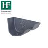 Cast Iron OG Guttering External Stopend - 125mm Primed Finish